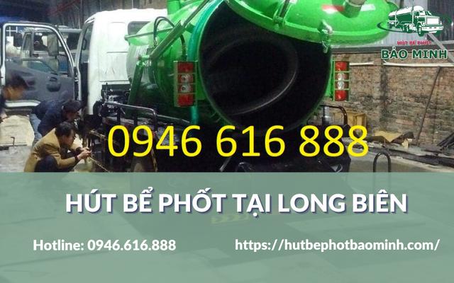 Hút bể phốt Long Biên - Dịch vụ 24/7, đáng tin cậy