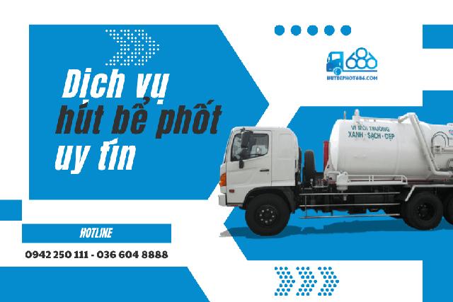 Uy tín và chuyên nghiệp - Dịch vụ hút bể phốt tại Long Biên